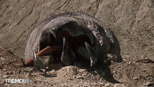 Tremors Sandworm Massive Monster Emerging GIF