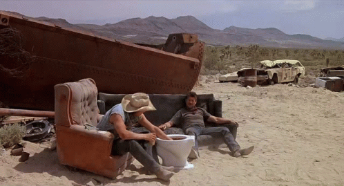 Tremors Valentine Earl Bassett Relaxing You Bet GIF