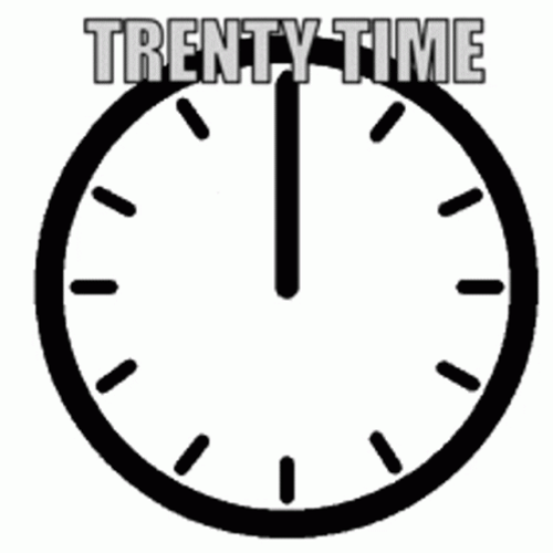 Trenty Time Ticking Clock GIF