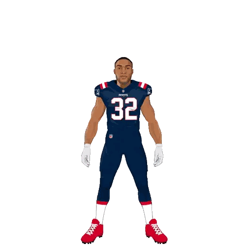 Treveyon Henderson Patriots Drawing