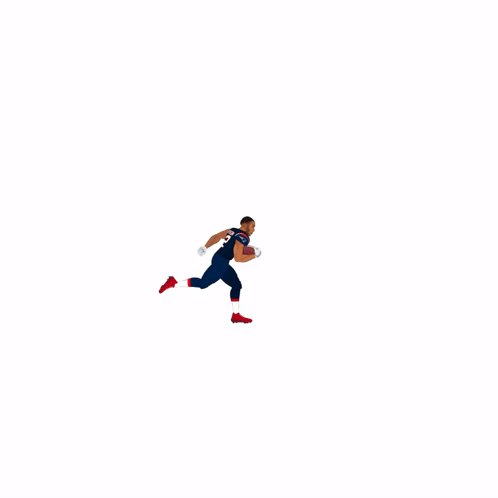 Treveyon Henderson Running With Football