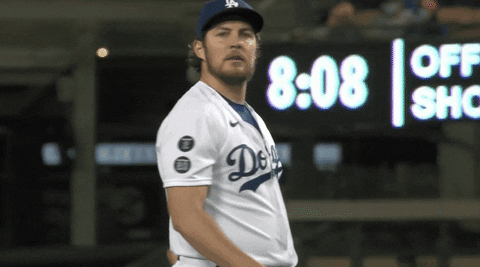 Trevor Bauer Dodgers Angry GIF