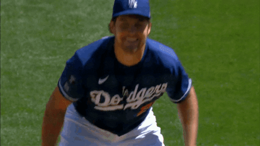 Trevor Bauer Dodgers Excited GIF