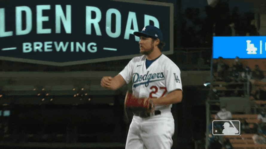 Trevor Bauer Los Angeles Dodgers GIF