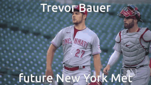 Trevor Bauer New York Met GIF