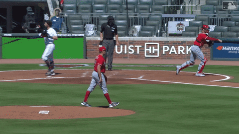Trevor Bauer Reds Awkward Walk GIF