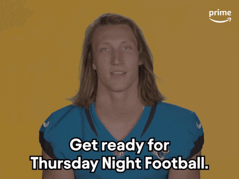 Trevor Lawrence Thursday Night Football GIF