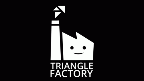 Triangle Factory Logo Smiling Factory