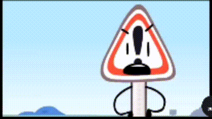 Triangle Warning Sign with Exclamation