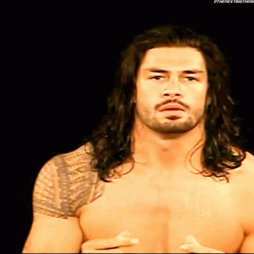 Tribal Chief Roman Reign Explaining GIF