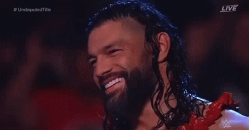 Tribal Chief Roman Reign Flying Kiss GIF