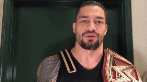 Tribal Chief Roman Reign Says Believe That GIF