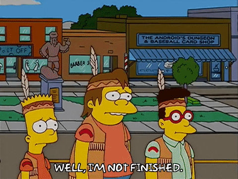 Tribal Chief Samson Well I'm Not Finished GIF