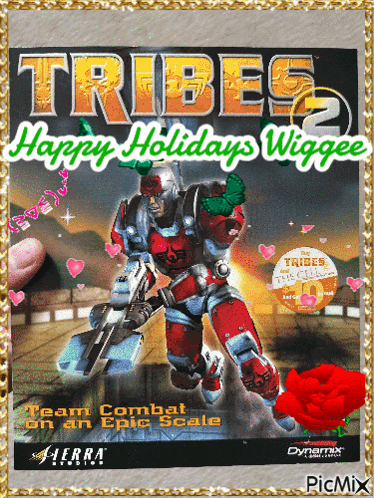 Tribe 2 Happy Holidays Wiggee Poster
