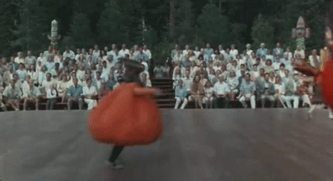 Tribe Dance On Addams Family Thanksgiving GIF