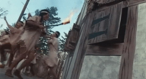 Tribe Fire The House On Addams Family Thanksgiving GIF
