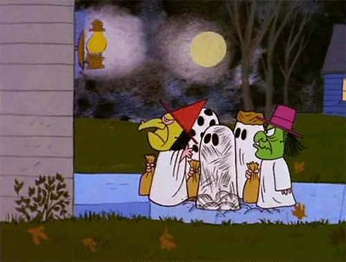 Trick Or Treat Great Pumpkin Animation GIF