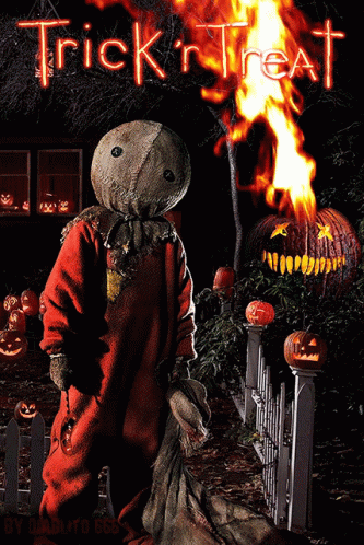 Trick Or Treat Scary Costume GIF