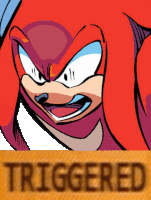 Triggered Knuckles Sticker GIF