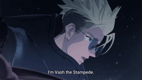 Trigun I'm Vash Stampede GIF
