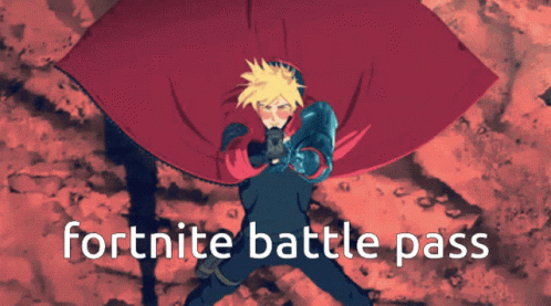 Trigun Stampede Fortnite Battle Pass GIF