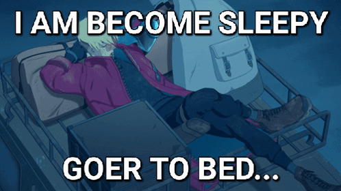 Trigun Stampede Goer To Bed GIF