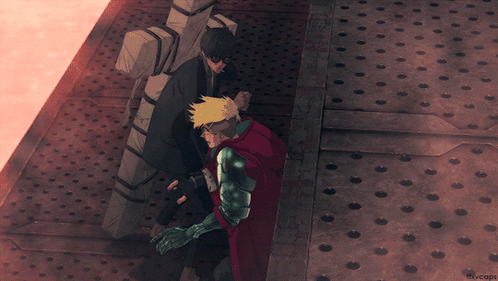 Trigun Stampede Got Slapped GIF