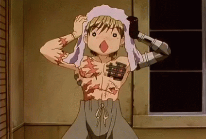 Trigun Stampede Muscles GIF