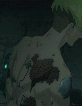 Trigun Stampede Shy GIF