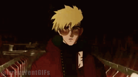 Trigun Stampede Vash Stopped GIF