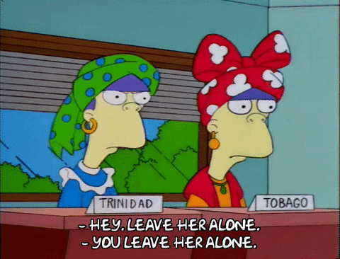 Trinidad And Tobago Leave Her Alone GIF