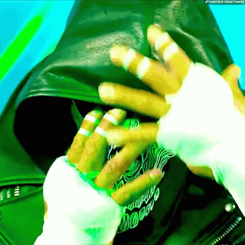 Triple H Skull Mask Face Reveal GIF