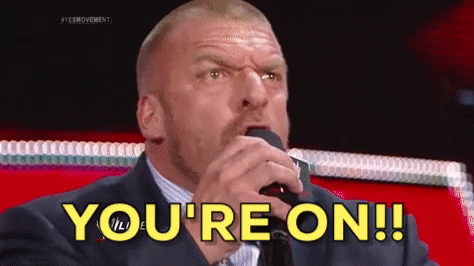 Triple H Paul Levesque You're On GIF