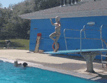 Triple Lindy Diving Funny Mishap GIF
