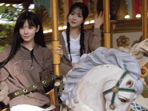 Triple S Merry Go Round Ride GIF