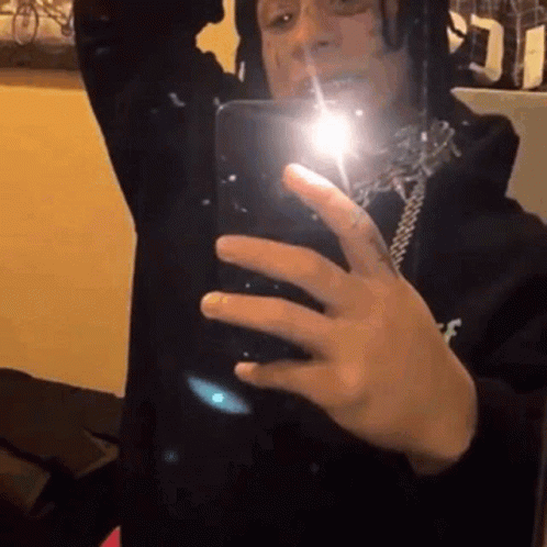 Trippie Redd In The Mirror GIF
