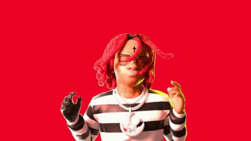 Trippie Redd Shrugging Animated GIF