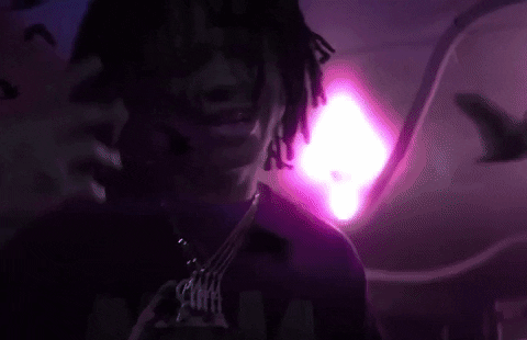 Trippie Redd With Birds GIF