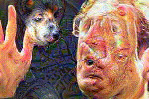 Trippy Dog Effects Mindblown GIF