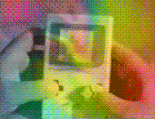 Trippy Game Boy GIF