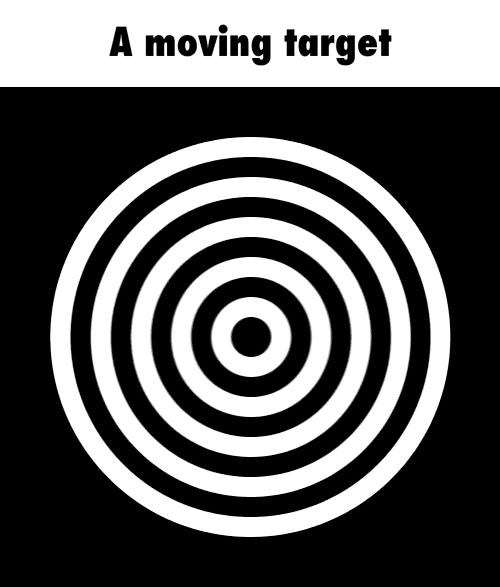 Trippy Moving Target GIF