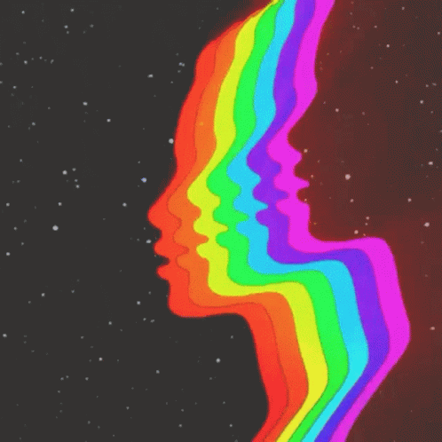 Trippy Photography Moving Rainbow GIF