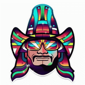 Trippy Randy Savage Animation GIF