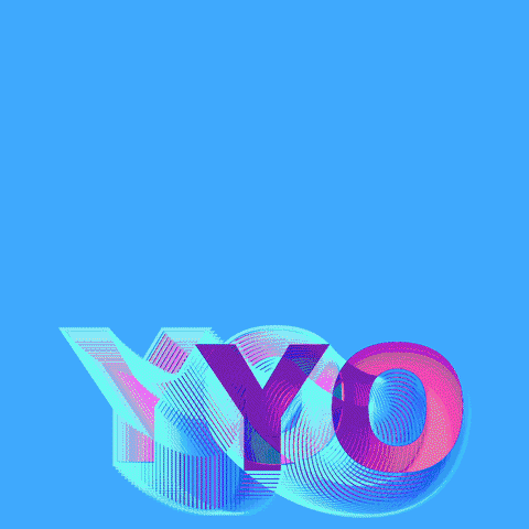 Trippy Yoyo Changing Hue Mobile Art GIF