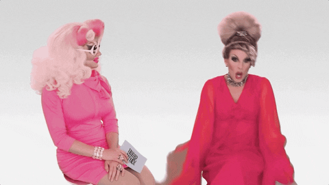 Trixie Katya Fabulous Wooo GIF
