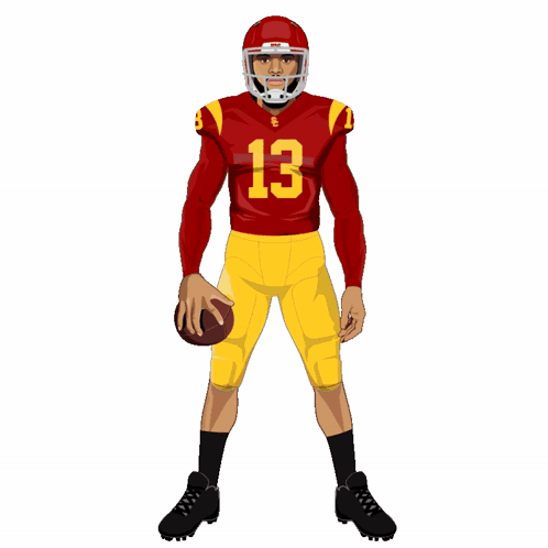 Trojans Animated Mason Cobb Sassy Pose GIF