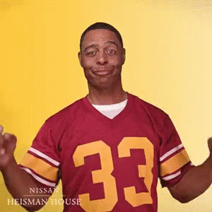 Trojans Marcus Allen Double Point Downwards GIF