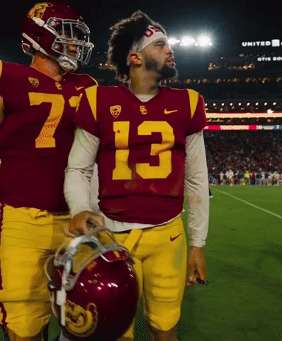 Trojans Mason Cobb Iconic Pose GIF