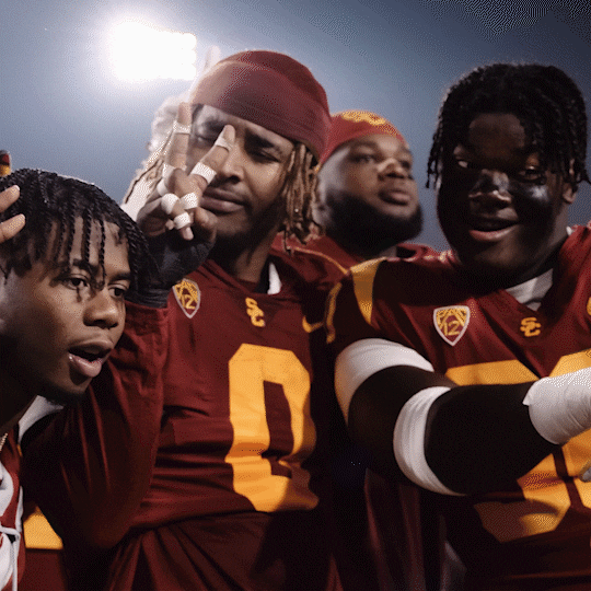 Trojans Quinten Joyner Peace Sign GIF