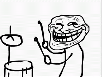 Troll Face Ba Dum Tss GIF